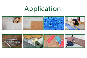 Cung Cấp Nhà Máy Cách Âm <span class=keywords><strong>IXPE</strong></span> Foam Underlayment Với Sliver Nhôm Phim Cho Laminate Sàn - Product Image 6