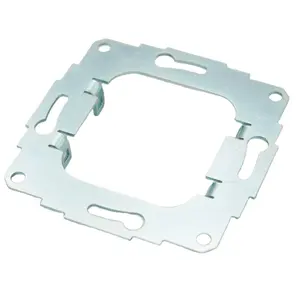 Custom sheet metal angle l mount bracket clamp metal clip