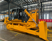 Bulldozer sur chenilles de 37 tonnes, 257 kW, avec ripper à 3 dents, performances de travail sur pentes fortes, chaussures de chenilles résistantes aux chocs
