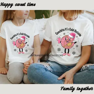 Nueva cultura Latina Navidad <span class=keywords><strong>Conchita</strong></span> It's Cold Outside No Dieta Season Calorias No Cuentan DTF pegatina de transferencia de calor para sudaderas con capucha - Product Image 4