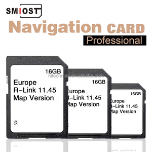 Tarjeta de Memoria SD SMIOST Actualizada con Cambio de CID de 16 GB para Navegación <span class=keywords><strong>Tom</strong></span> Navi, para Renault R-Link 11.45 Master Clio Europa - Product Image 2