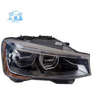 Convient pour BMW X3 X4 F25 F26 Ensemble de phares LED complets Remplacement premium Version américaine Haute qualité Lumière blanche à 6000K 24V/12V