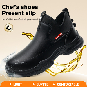 <span class=keywords><strong>Scarpe</strong></span> Casual antiscivolo Super antiscivolo in pelle di gomma leggera antiscivolo cucina ristorante <span class=keywords><strong>scarpe</strong></span> <span class=keywords><strong>antinfortunistiche</strong></span> - Product Image 5