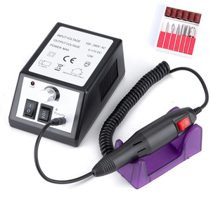 Machine à ongles électrique 20000 tr/min avec brosse métallique, haute stabilité, pour le retrait du vernis gel, la sculpture des cuticules et la manucure - Product Image 2