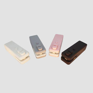 Macchina sigillante portatile USB sigillante <span class=keywords><strong>istantaneo</strong></span> ricaricabile in alluminio pacchetto di plastica Snack termosalda Mini sacchetto sigillante con taglierina - Product Image 6