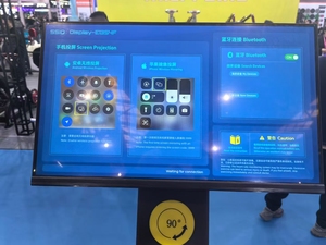 Tapis roulant commercial avec moteur AC 3HP, écran LCD rotatif, vitesse de 1 à 20 km/<span class=keywords><strong>h</strong></span>, machine de course pour salle de sport, usage commercial - Product Image 3