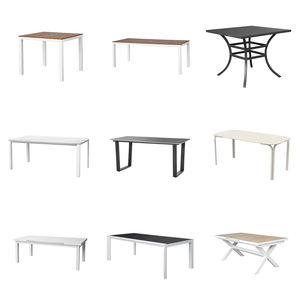 Mesa de Comedor de Aluminio para Exteriores, Muebles Comerciales para Exteriores, Mesa de Jardín para Hotel, Muebles de Patio para <span class=keywords><strong>Restaurante</strong></span> - Product Image 1