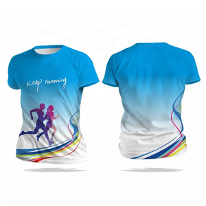 AI-MICH bán buôn Marathon tổ chức sự kiện chạy t Áo sơ mi biểu tượng tùy chỉnh trống thăng hoa quảng cáo 3D in ấn polyester áo phông - Product Image 2