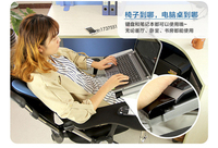 Support de clavier multifonctionnel à mouvement complet D-mount OK030 OK031, support de bureau pour ordinateur portable, tapis de souris, acier inoxydable, 20 kg