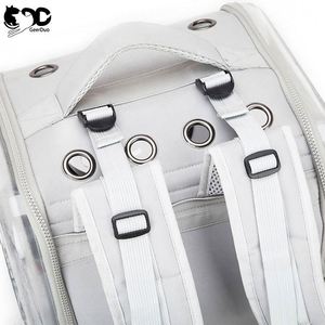 Échantillon Gratuit - Sac à Dos Transparent Ventilé pour Animaux de Compagnie, Homologué par les Compagnies Aériennes, Grande Capacité, Vente en Gros Direct Usine, Idéal pour les Voyages et Sorties avec Votre Animal - Product Image 4