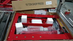 Equipo de vehículo estándar CE, prensa hidráulica de taller, Gato de 10 toneladas con manómetro - Product Image 3