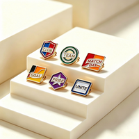 Épingles en alliage de zinc personnalisées de haute qualité pour clubs de football, badges de revers, cadeaux promotionnels, souvenirs, vente en gros