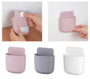 Caja de Almacenamiento Montada en la Pared, Organizador de Control Remoto para Aire Acondicionado, TV, Teléfono Móvil, Soporte para Enchufes - Product Image 2