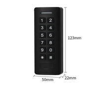 Lector de Tarjetas RFID Impermeable, Teclado de Control de Acceso Independiente, Control de Acceso