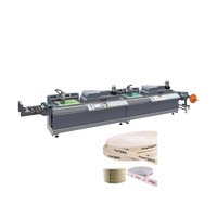 Máquina de Impresión de Serigrafía Automática de Alta Velocidad JDZ-2003 para Cintas de Tela Estrechas Multicolores de Rollo a Rollo