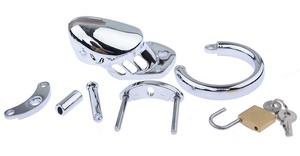 Nuevo diseño de la jaula en La polla anillo para <span class=keywords><strong>pene</strong></span> con cerradura sexo juguetes de juegos para adultos - Product Image 5