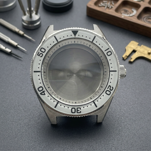 Boîtier de montre de plongée professionnelle étanche en acier inoxydable 316L avec double verre saphir A2 Small Yuan Zu, 42,6 mm - Product Image 3