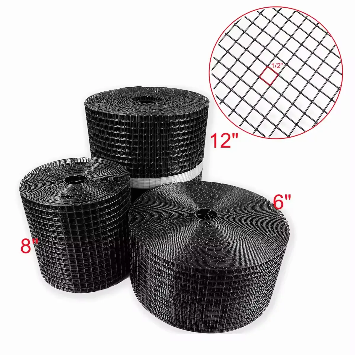 Zengda 6"30m Kit wIth 100 Aluminum Round Fasteners For Stop Pigeons Nesting Under Solar Panels