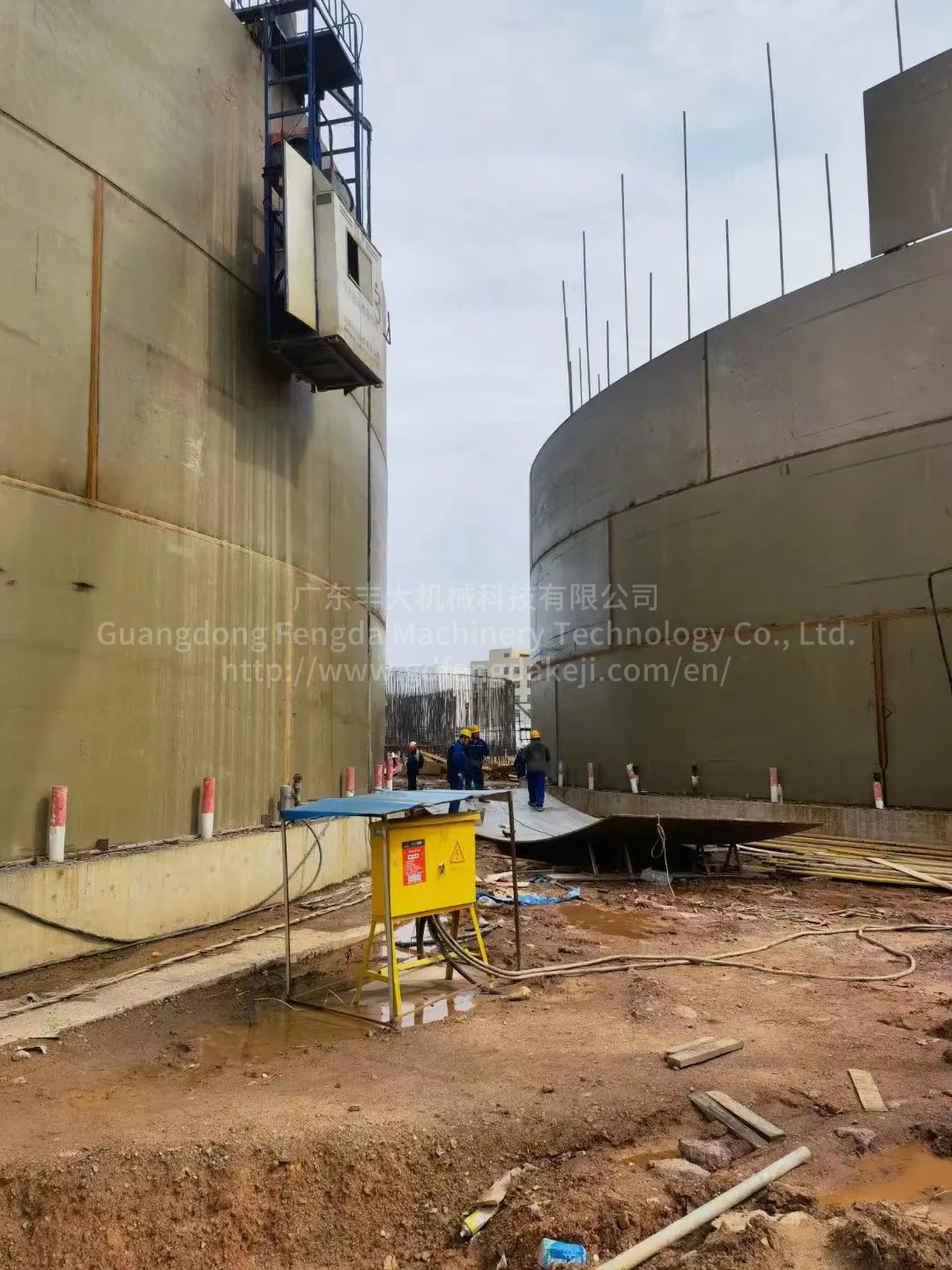 Fengda Oil Depot Construction Engineering Supplier Gasoline Tank with Internal Floating Roof