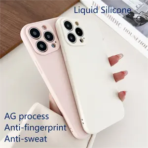 Ультратонкий силиконовый чехол для телефона