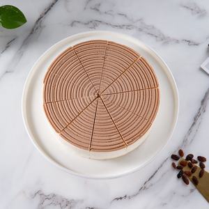 Fulansweetメーカー8インチ白ココナッツケーキラム栗デザートより健康的で安全な冷凍ムースケーキ - Product Image 4