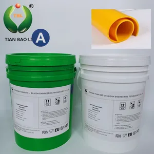 RTV2 Liquid soft Silicone foamed for silica gel sheet