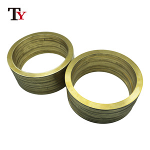 วงแหวนแบนสีบรอนซ์วงแหวนน้ำมันคูเปอร์สีเหลืองขนาดใหญ่ - Product Image 1