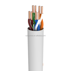 สายเคเบิล Cat5 UTP CCA สำหรับภายในอาคาร ยอดขายดีที่สุด, ฉนวนป้องกันเดี่ยว 0.43/0.45/0.5 มม. 300 ม. ปลอกหุ้ม LSZH, สาย LAN - Product Image 1