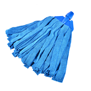 Tiras <span class=keywords><strong>de</strong></span> Microfibra Super Absorbentes para Mopa en Azul y Naranja, Diseño Kentucky, con Mango <span class=keywords><strong>de</strong></span> <span class=keywords><strong>Limpieza</strong></span> - Product Image 1