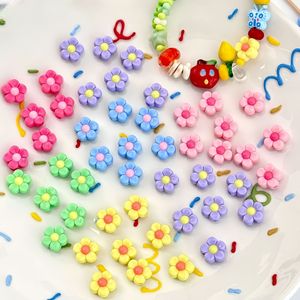 Cuentas Acrílicas Florales YWLY al por Mayor <span class=keywords><strong>para</strong></span> la Creación de Joyas, Lindos Dijes de Flores, Suministros <span class=keywords><strong>para</strong></span> Manualidades DIY, <span class=keywords><strong>Pulseras</strong></span> y Collares <span class=keywords><strong>para</strong></span> <span class=keywords><strong>Niñas</strong></span>, Bolsa OPP - Product Image 5