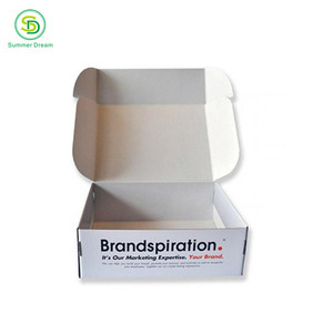 Logo personalizzato carta stampata nero Mailer scatola di cartone scatole di spedizione per t-shirt abbigliamento regalo scarpe Packaging - Product Image 5