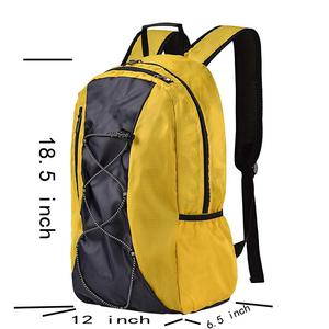 Custom Unisex School Laptop <b>Backpack</b> Waterproof <b>Foldable</b> Daypack With USB Port Supplier - Product Image 5