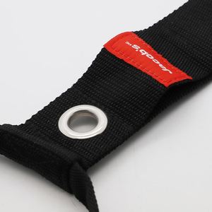 Custom Heavy Duty Nylon Hook and Loop Strap with Ergonomic Handle for Garage Hose Organization - Product Image 3
