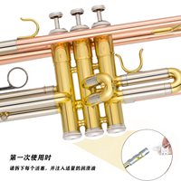 High Grade Trombone Music Instruments Performance Grade Professional Brass Trombone Set