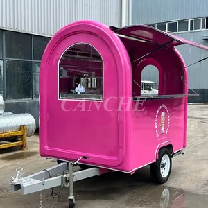 Promotion UE : Mini Remorque Alimentaire 2,2 m pour Hot-dogs et Pizzas – Chariot de Restauration Mobile Extérieur - Product Image 1