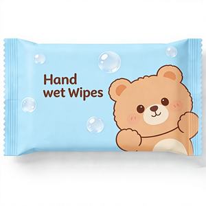 Удобные, мягкие, экологичные детские влажные салфетки, смываемые, биоразлагаемые, из нетканого материала, оптовая цена от производителя - Product Image 5