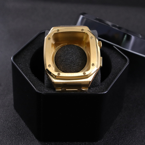 Cinturino in Metallo a Tre Perle per IWatch Serie 45mm Kit di Modifica Set Cassa in Acciaio Inossidabile per <span class=keywords><strong>Apple</strong></span> <span class=keywords><strong>Watch</strong></span> Serie 9 8 7 <span class=keywords><strong>SE</strong></span> <span class=keywords><strong>5</strong></span> - Product Image 6