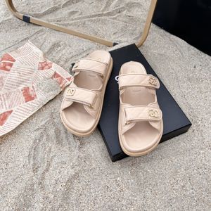 All'ingrosso nuove tendenze di lusso Chunky Beach Hook & Loop pantofole piattaforma Designer scivoli <span class=keywords><strong>sandali</strong></span> per le donne e le signore - Product Image 3