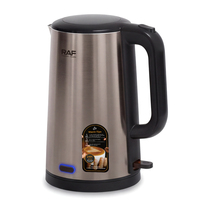 Bouilloire électrique en acier inoxydable RAF R.7326, 1800W, chauffe-eau rapide, capacité de 2,5L, protection contre l'arrêt automatique, appareil de cuisine
