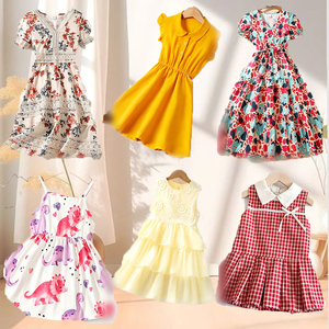 New Product 3 Year Old Children Dresses Wholesale Brand New Used <b>Clothes</b> Ropa De Bebe, Random Delivery Children Gown Girl Dress - Product Image 1