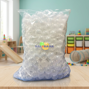 Balorama 100 piezas 1 paquete de bolas de plástico de 6 cm para piscina de bolas, modelo 93702, para edades de 2 a 13 años - Product Image 2