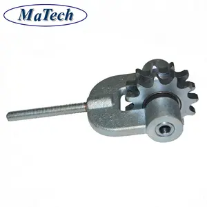 Matech Factory Custom Metal Steel Spline Shaft With Agricultural Sprocket