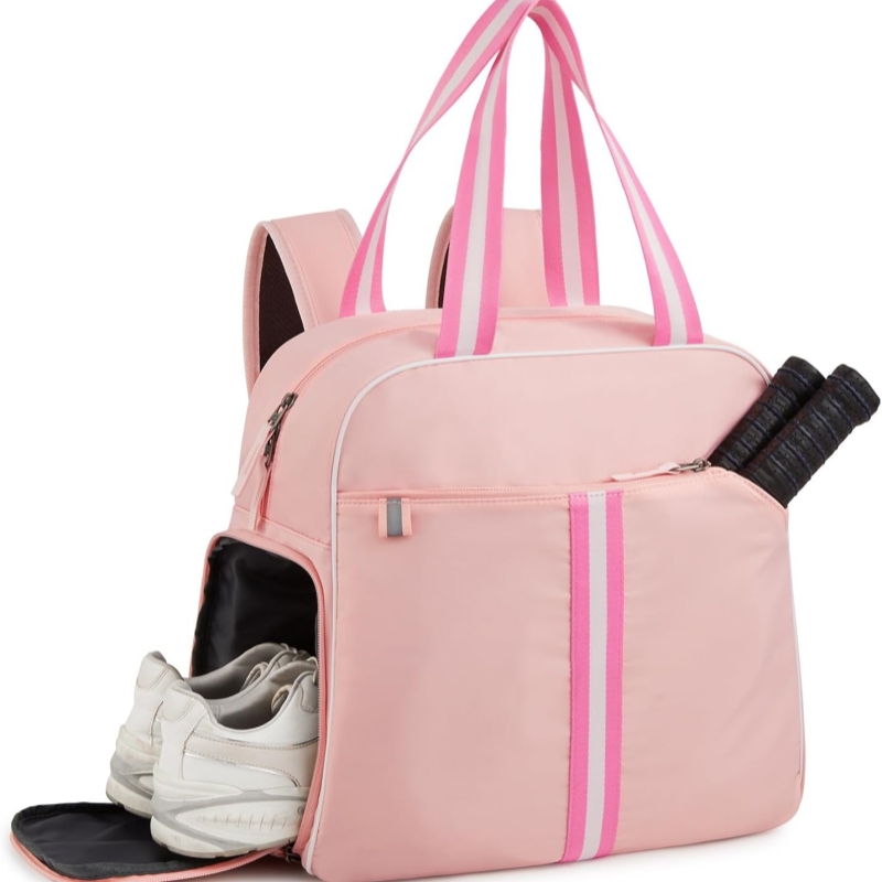 Wholesale Custom Water-Resistent Padel Racket Bag Sports Travel Pickleball Backpack With Matching Shoe Bag