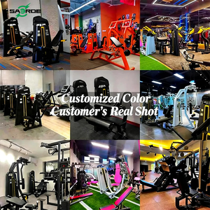 SAERDE Macchina Commerciale per Allenamento Pettorali con Pesi, Attrezzatura da Palestra per Spalle e Petto, Super Inclinata - Product Image 6