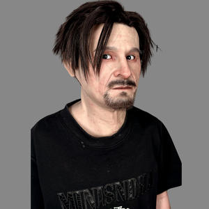 Masque en silicone à tête entière ultra-réaliste à texture de peau humaine pour <span class=keywords><strong>homme</strong></span> aux <span class=keywords><strong>cheveux</strong></span> longs, personnalisé, pour jeux de rôle, simulation, accessoire de maquillage - Product Image 3