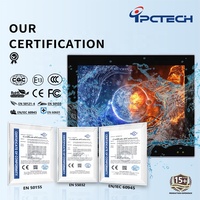 10,4/12,1/15/15 pulgadas Android pantalla táctil Panel Industrial Pc 2000NITs Rs485 Rs232 HMI todo en uno Pcs