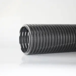 perforated wrapping cloth underground communication cable HDPE single double-wall perforated corrugated drain pipes