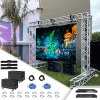Pantalla LED para Cabina de DJ P2.604, Gabinete Ligero de Alquiler para Sistema de Video Wall en Escenarios de Clubes