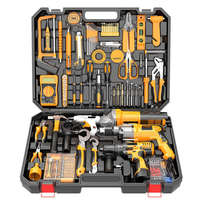 Kit combiné d'outils électriques multi-styles : perceuse sans fil, clé à main, boîte à outils et autres ensembles d'outils