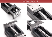 Actuador Lineal Motorizado con Husillo de Bolas Serie KKR, Plataforma Lineal de Alta Velocidad para Automatización Industrial y Sistema de Posicionamiento CNC